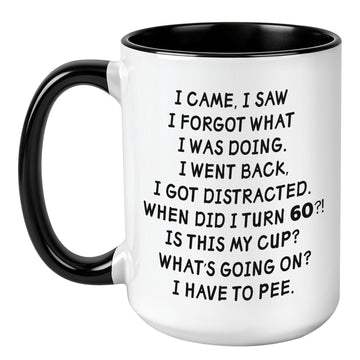 11-Ounce Hidden Message Novelty Ceramic Coffee Mug