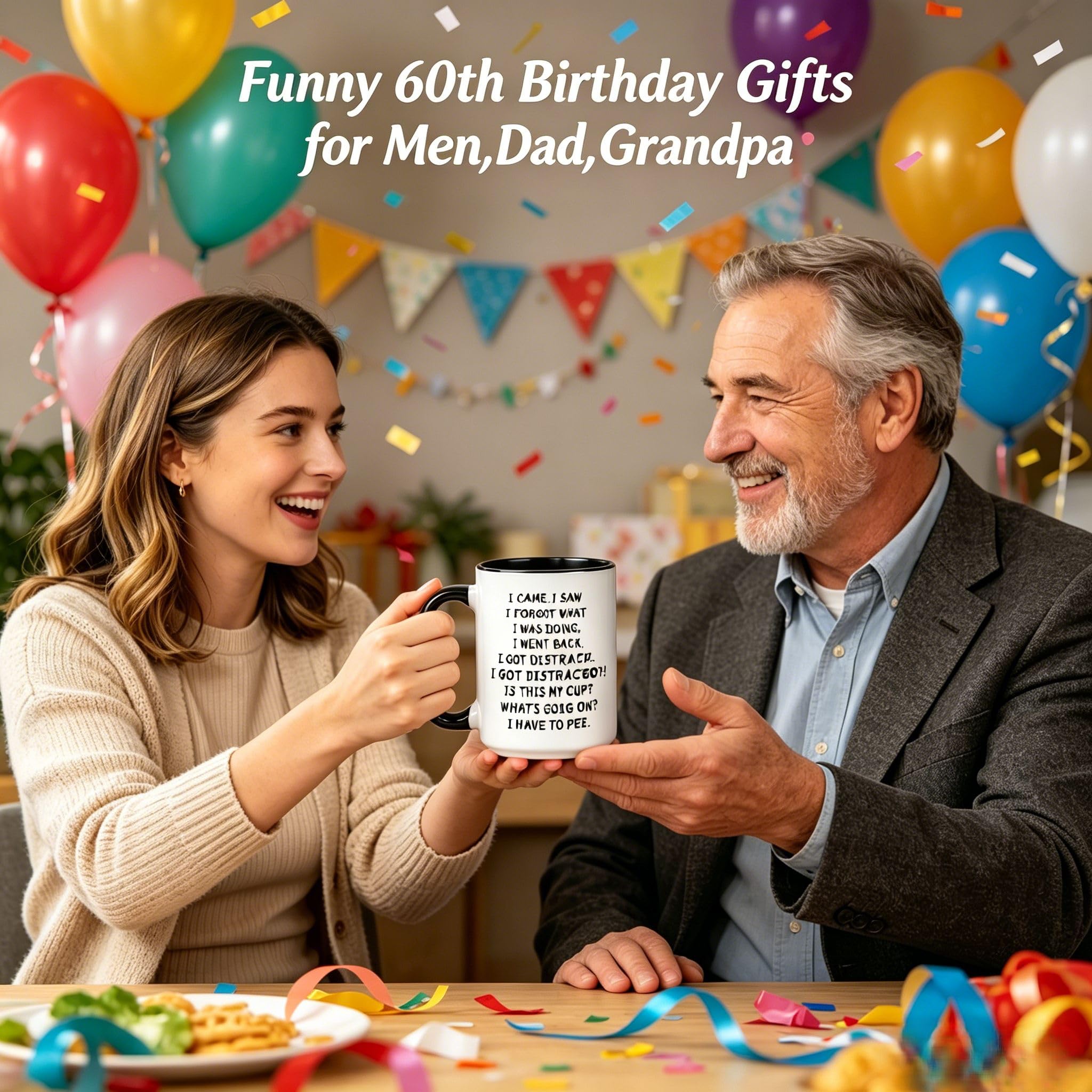 11-Ounce Hidden Message Novelty Ceramic Coffee Mug