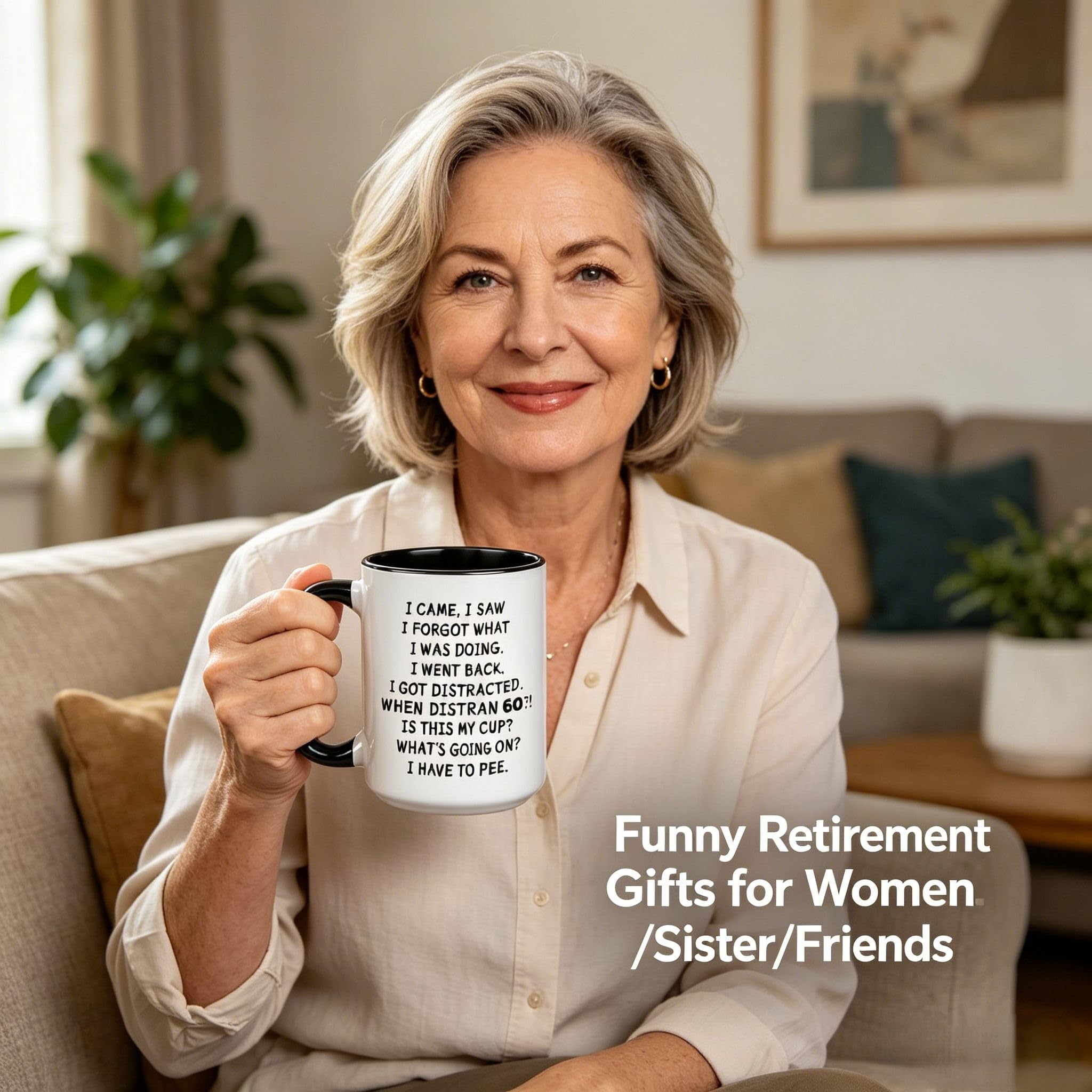 11-Ounce Hidden Message Novelty Ceramic Coffee Mug