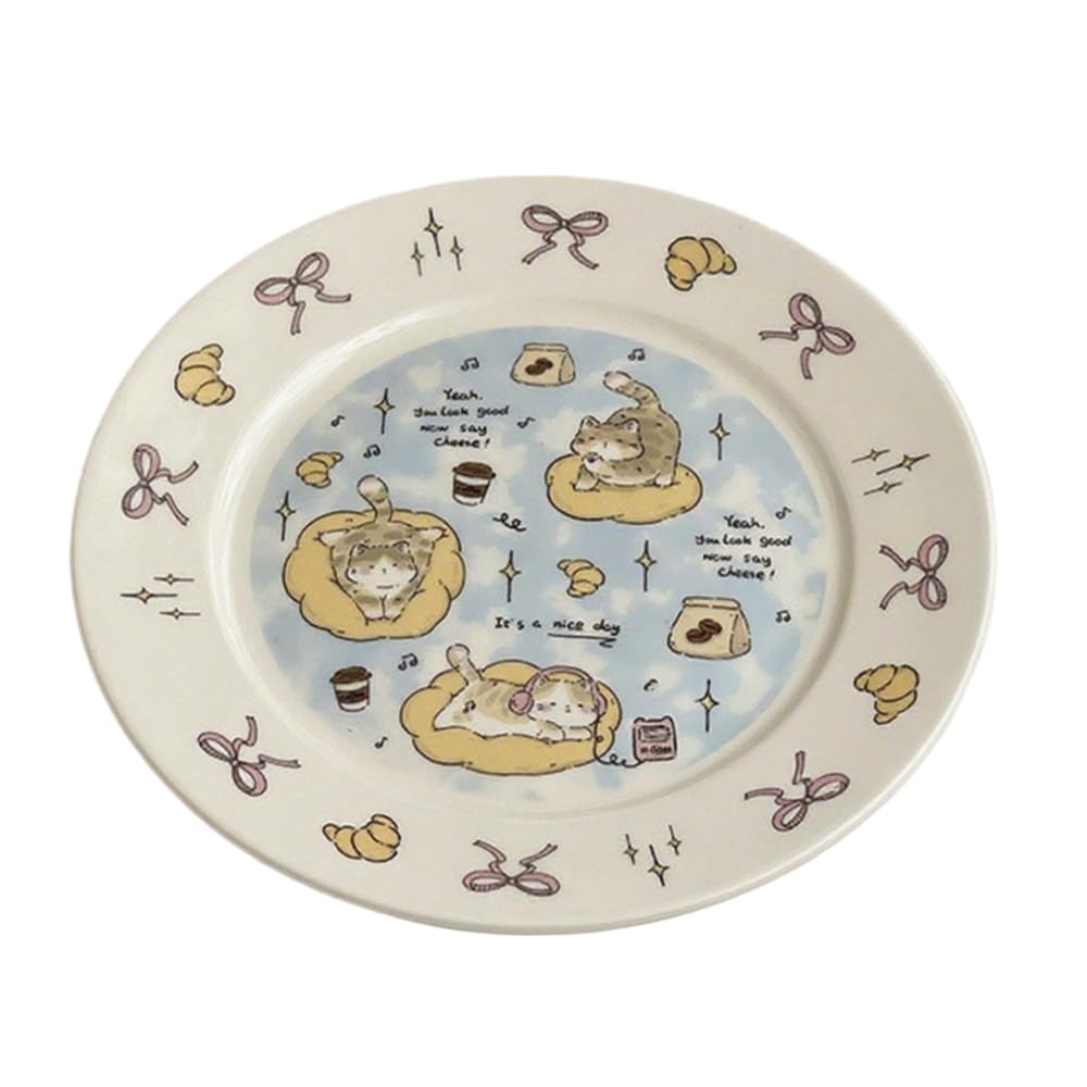 Cartoon Animal Ceramic Dessert Bowl