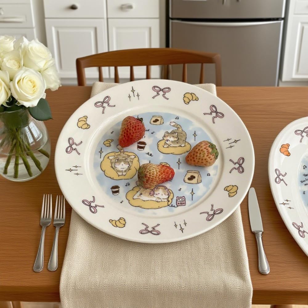 Cartoon Animal Ceramic Dessert Bowl