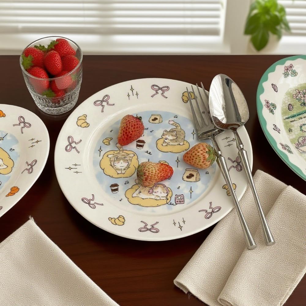 Cartoon Animal Ceramic Dessert Bowl