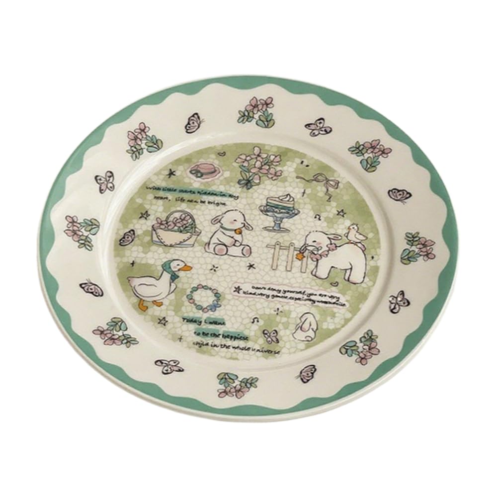 Cartoon Animal Ceramic Dessert Bowl