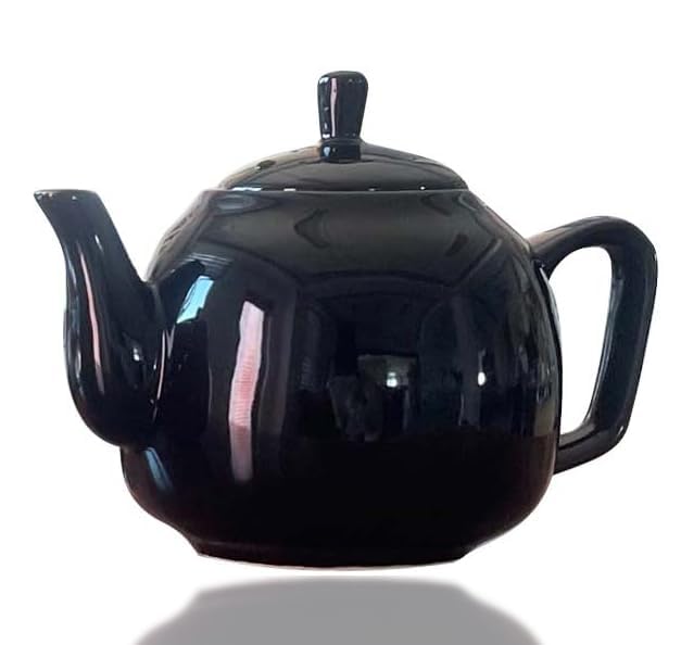 28-Ounce European Style Porcelain Teapot and Coffee Pot