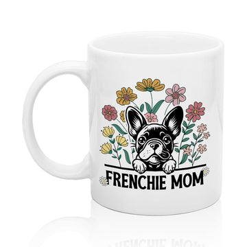 11-Ounce French Bulldog Mom Novelty Ceramic Coffee Mug
