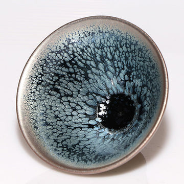 Oilspot Glaze Jianzhan Tenmoku Tea Cup
