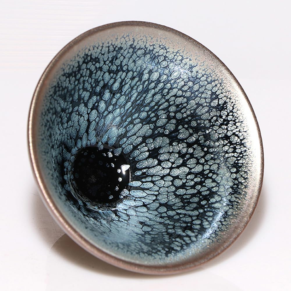 Oilspot Glaze Jianzhan Tenmoku Tea Cup
